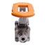 Used Swagelok SS-63TTS8 Stainless Steel 3-Piece Ball Valve, 1/2in Sanitary, 300 psig