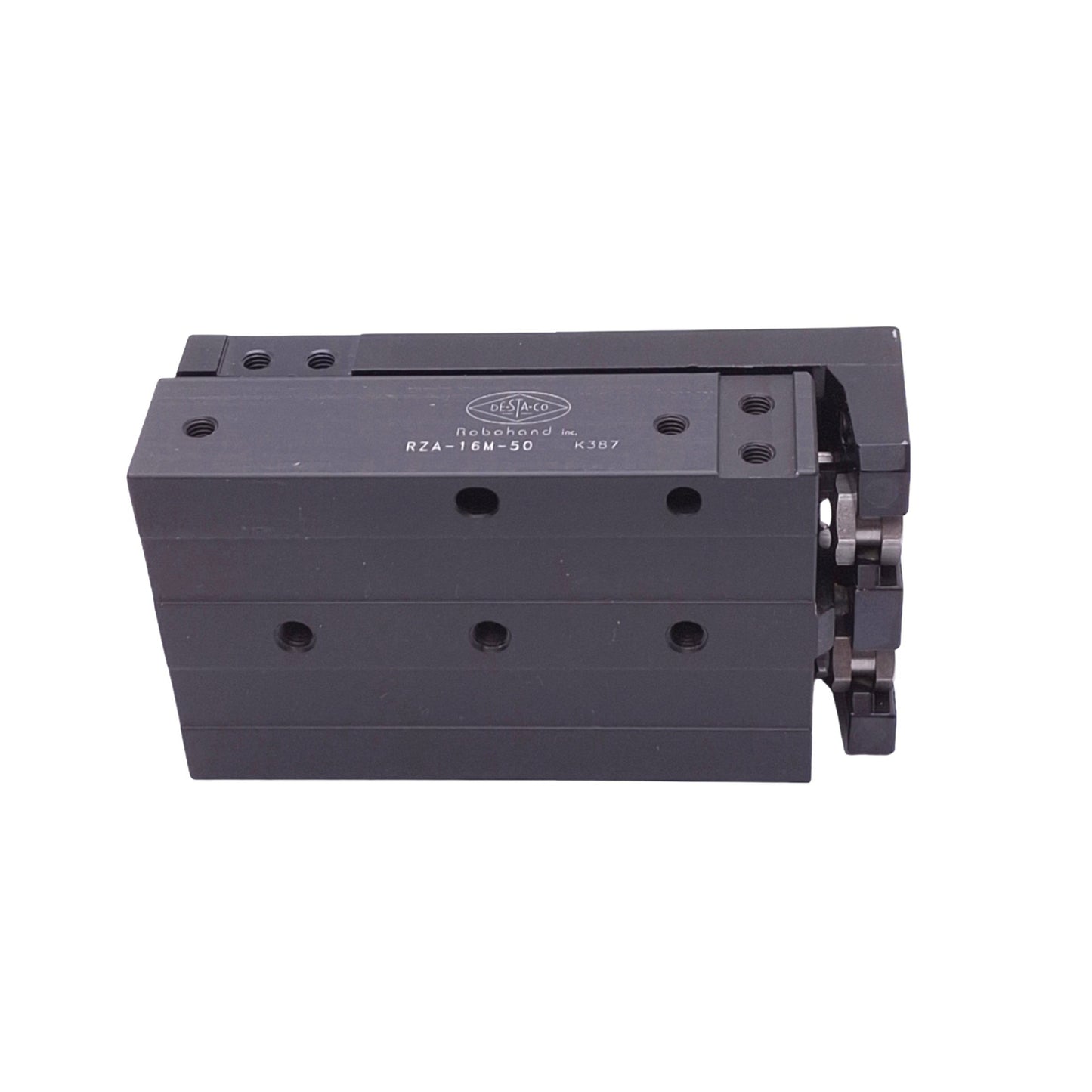 New DESTACO Robohand RZA-16M-50 Air Slide Table, 16mm Bore, 50mm Stroke, M5, 100psi