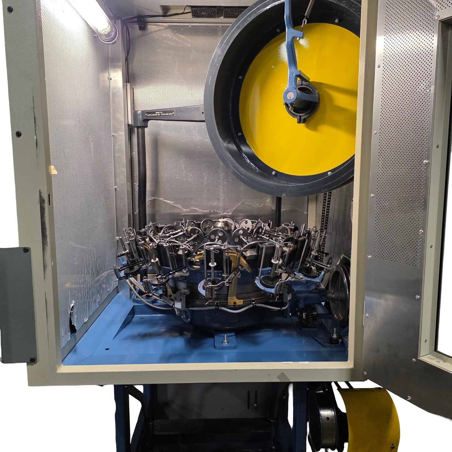 Used Wardwell W100 Speedmaster Braider 24 Carrier, 100RPM, 3hp, 208VAC 3-Ph