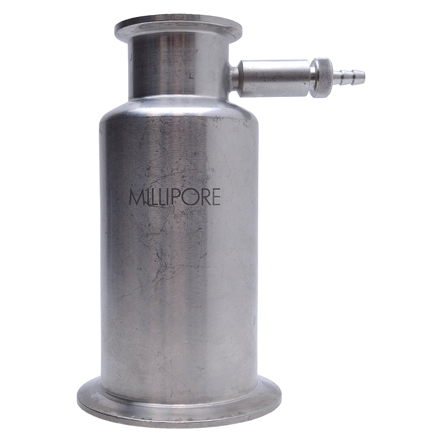 Used Millipore HP01PPVN0 Optiseal In-Line Cartridge Housing 1-1/2" Tri-Clamp Inlet
