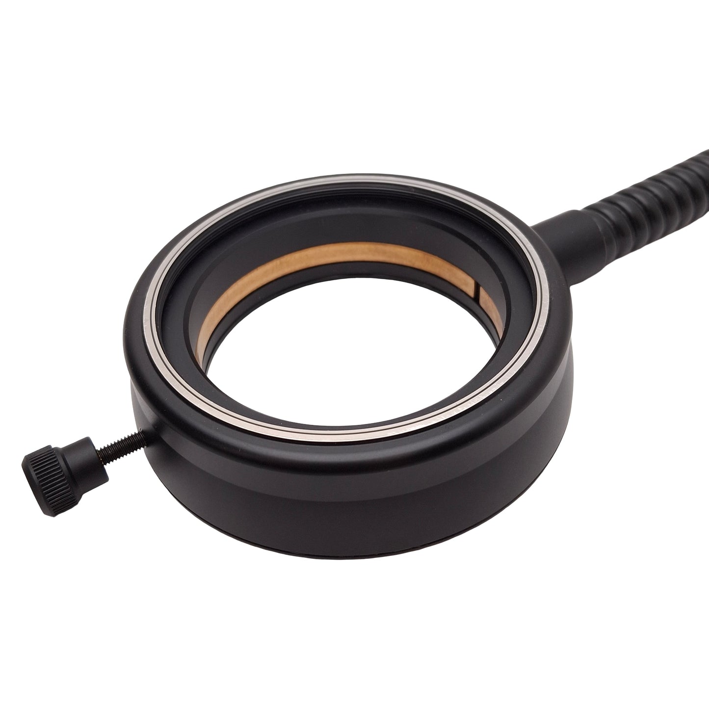 Used Schott 157.420 KL Fiber Optic Ring Light, ø66mm ID, 1000mm Length, ø10mm Input