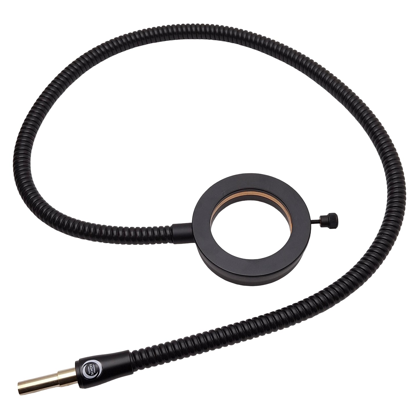 Used Schott 157.420 KL Fiber Optic Ring Light, ø66mm ID, 1000mm Length, ø10mm Input