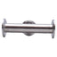 Used Stainless Steel Sanitary Tri-Clamp Tee Fitting 5.25in x 3.1in, 1in Tri-Clamp