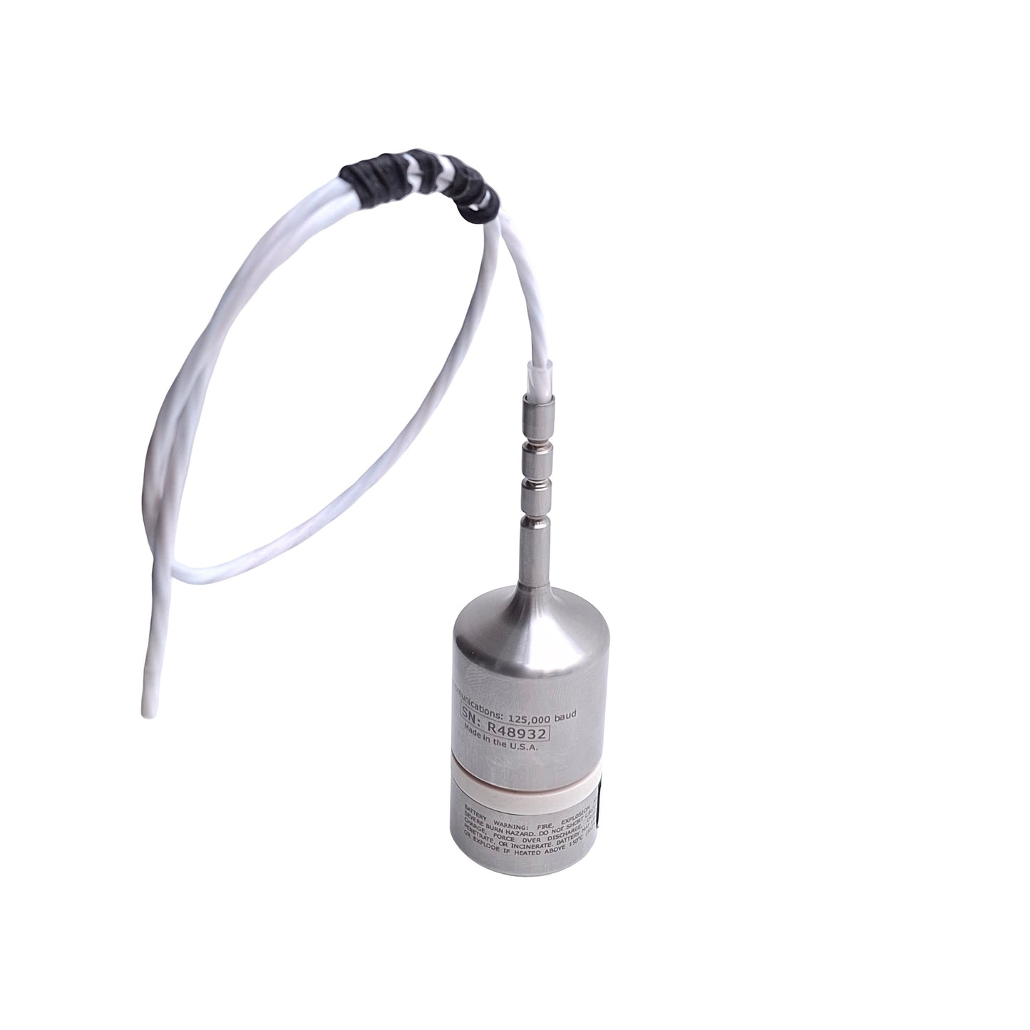 Used MadgeTech HiTemp140-FP High Temperature Data Logger, 125000 Baud Rate, 12" Probe