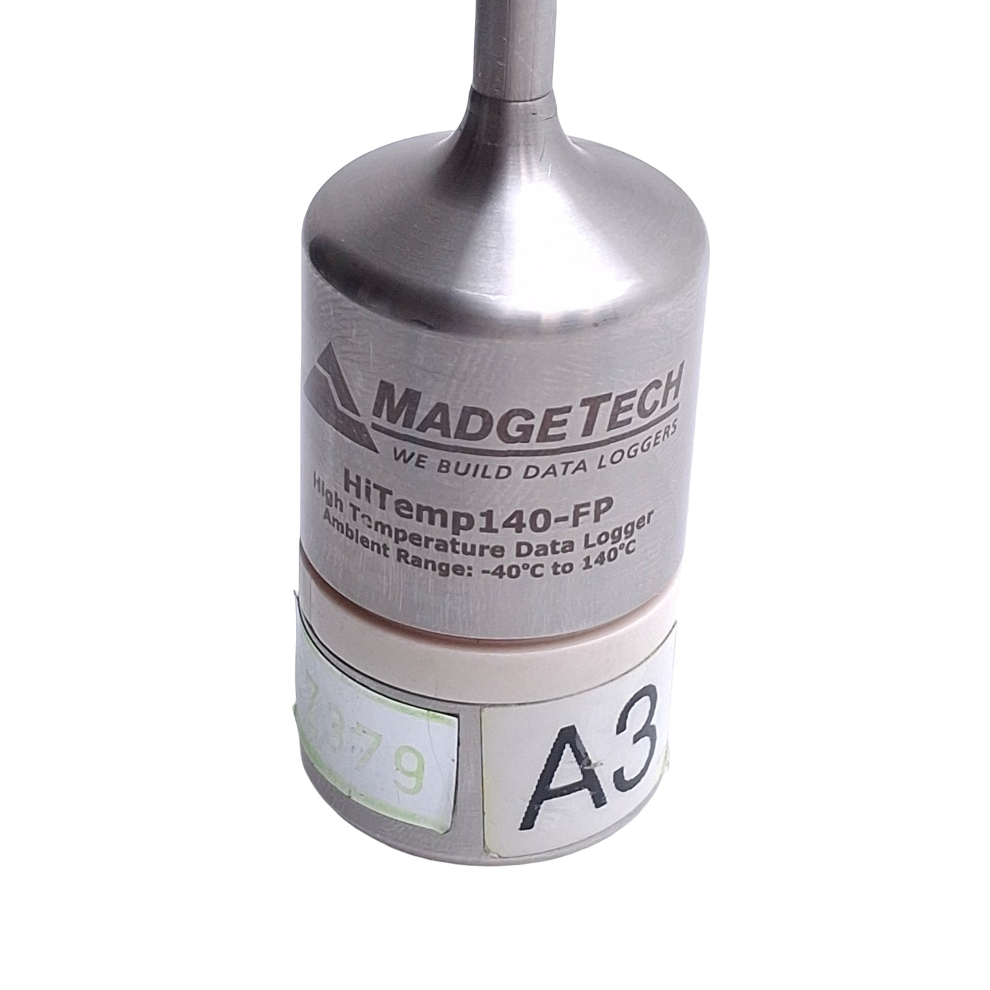 Used MadgeTech HiTemp140-FP High Temperature Data Logger, 125000 Baud Rate, 12" Probe