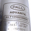 Used PALL ALT105G23DDH4 Sanitary Filter Housing, 5in, Vent/Drain D *Missing Vent Cap*