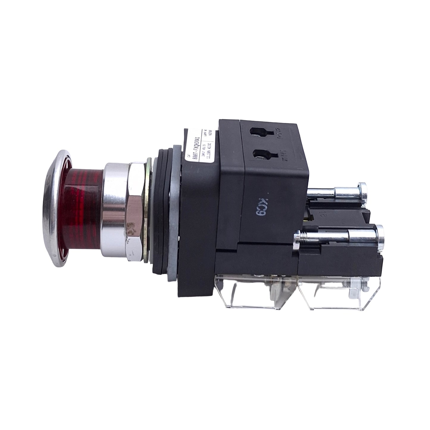 Used Allen Bradley 800T-FXQH2RA1 Push/Pull E-Stop Switch, ø30mm, 2NO+2NC, 10A 600V
