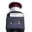 Used Allen Bradley 800T-FXQH2RA1 Push/Pull E-Stop Switch, ø30mm, 2NO+2NC, 10A 600V