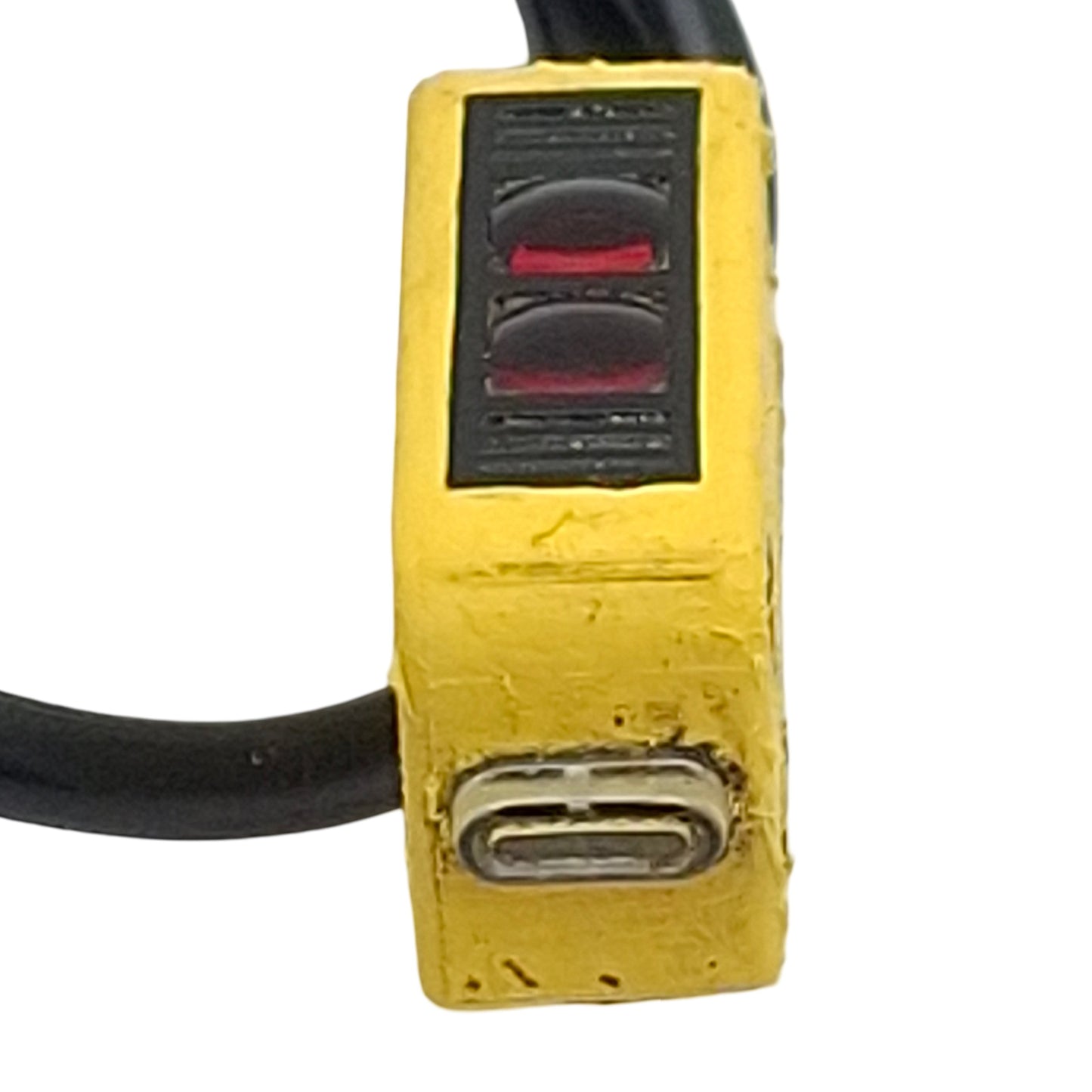 Used Banner Q12RB6RQ Photoelectric Sensor, PNP/NPN, 2m Range, 10-30VDC, 4-Pin M8, 6in