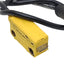 Used Banner Q12RB6RQ Photoelectric Sensor, PNP/NPN, 2m Range, 10-30VDC, 4-Pin M8, 6in