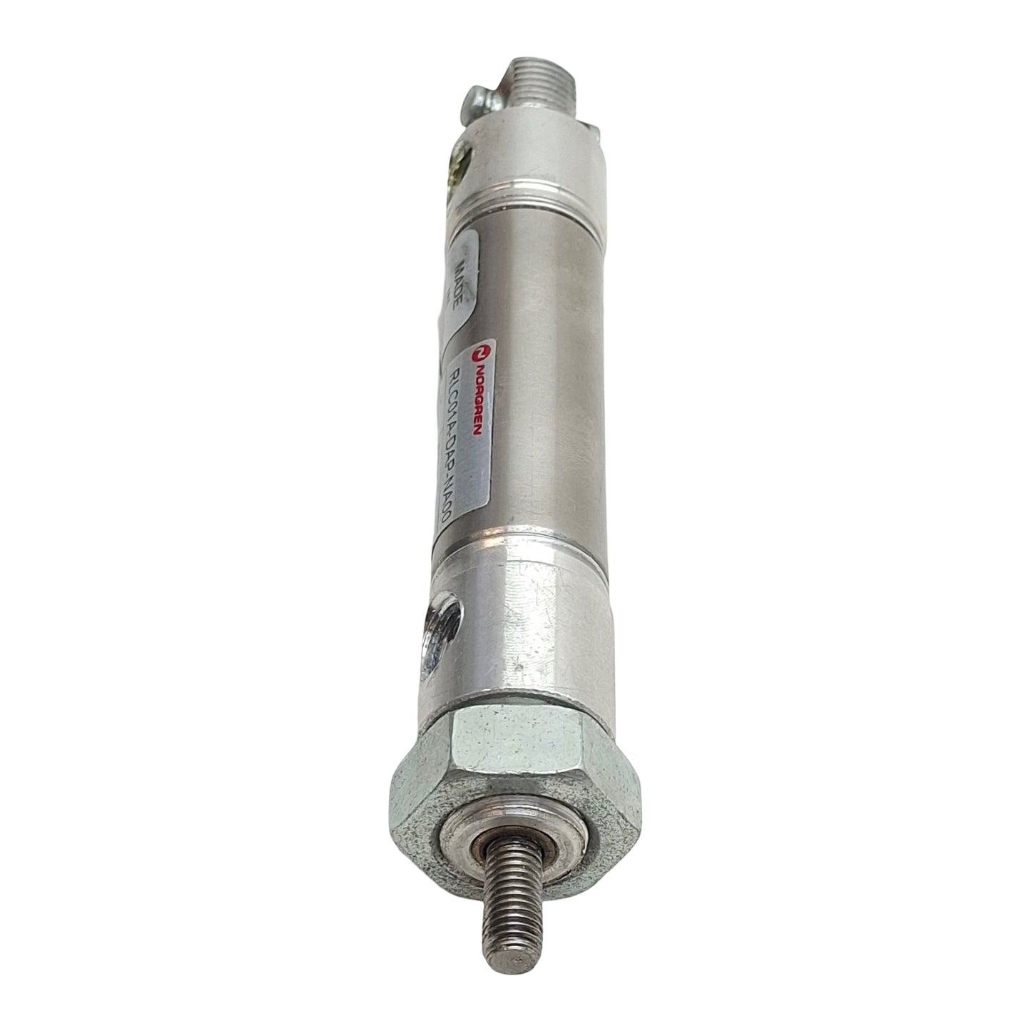Used Norgren RLC01A-DAP-NA00 Pneumatic Cylinder, ø3/4in Bore, 1in Stroke, 1/8in NPT