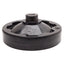 Used Elesa Solid Handwheel w/ Fold-Away Handle, ø150mm OD, ø5/8in Bore, Black