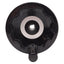 Used Elesa Solid Handwheel w/ Fold-Away Handle, ø150mm OD, ø5/8in Bore, Black