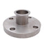 Used Viraj 2 150LB B16 A/SA182 Sanitary Flange Adapter, Bolt Flange to 2in Sanitary