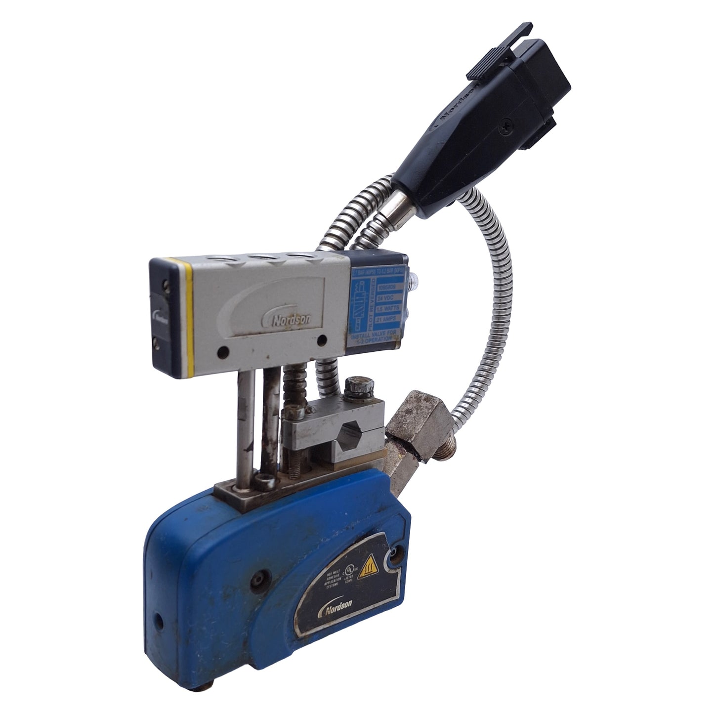 Used Nordson MiniBlue 2 1095809 Hot Melt Dispensing Applicator 2.7-6.2bar Range