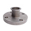Used Shinsei SA A182 B16.5 150 2 Sanitary Flange Adapter, Bolt Flange to 2in Sanitary