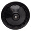 Used Elesa Solid Handwheel w/ Fold-Away Handle, ø250mm OD, ø5/8in Bore, Black