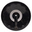 Used Elesa Solid Handwheel w/ Fold-Away Handle, ø250mm OD, ø5/8in Bore, Black