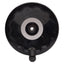 Used Elesa Solid Handwheel w/ Fold-Away Handle, ø250mm OD, ø5/8in Bore, Black