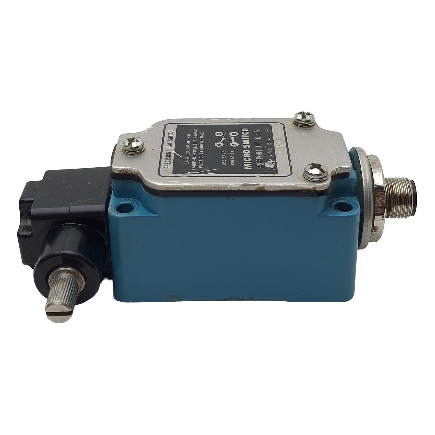 Used Honeywell 1LS131 MICRO SWITCH Limit Switch, SPDT 1NC/1NO, 10A 120/240/480VAC