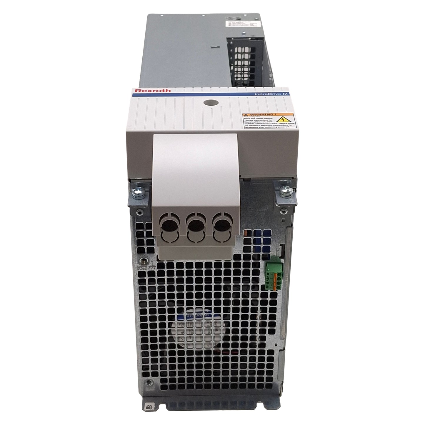 Used Rexroth HMS01.1N-W0150-A-07-NNNN IndraDrive M Inverter, 254-750VDC 115A Input