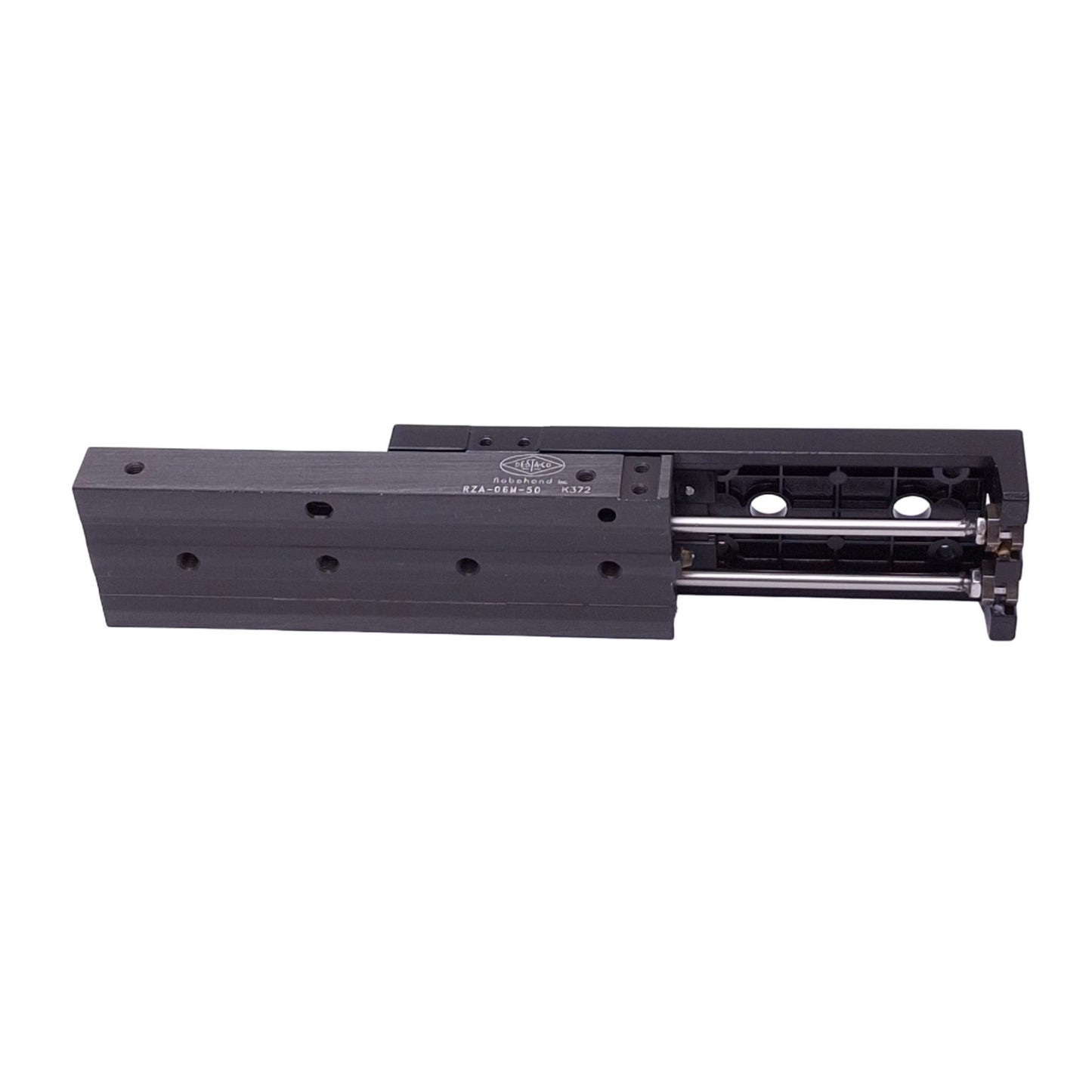 New DESTACO Robohand RZA-06M-50 Air Slide Table, 6mm Bore, 50mm Stroke, 100psi