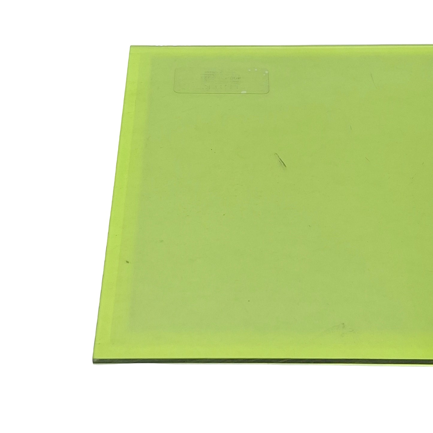Used Kentek Acrylic Laser Safety Window ND:YAG Lasers 1064nm, 10-15/16in x 9 x 0.12in