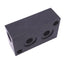 New Mac Valves EBM37A-00DCB-01 Circuit Bar, 1/4in NPT, 18mm Side Ports, 120psi Max
