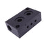 New Mac Valves EBM37A-00DCB-01 Circuit Bar, 1/4in NPT, 18mm Side Ports, 120psi Max