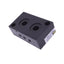 New Mac Valves EBM37A-00DCB-01 Circuit Bar, 1/4in NPT, 18mm Side Ports, 120psi Max