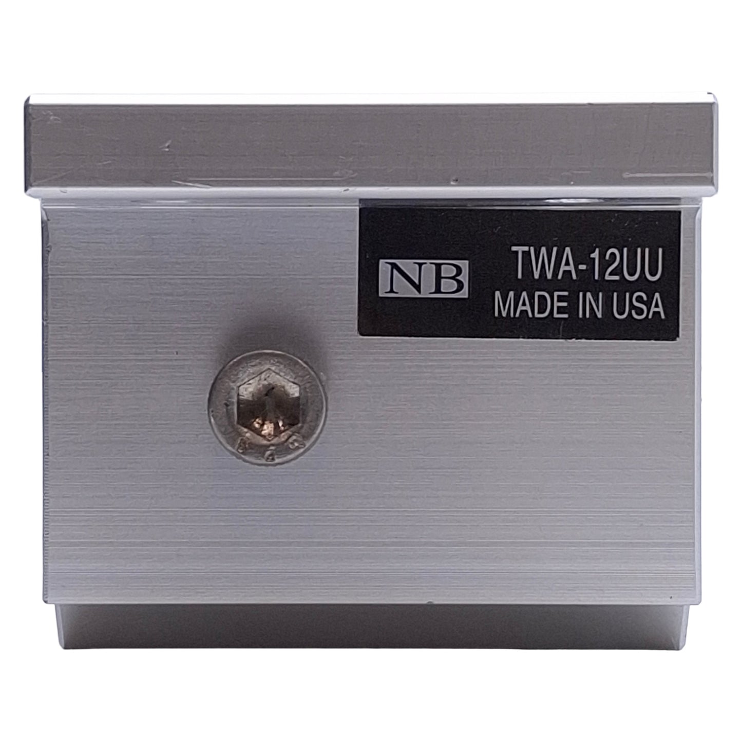 Used Nippon Bearing TWA-12UU Topball Linear Guide Block ø3/4in, 2.75" x 1.75" x 2.06"