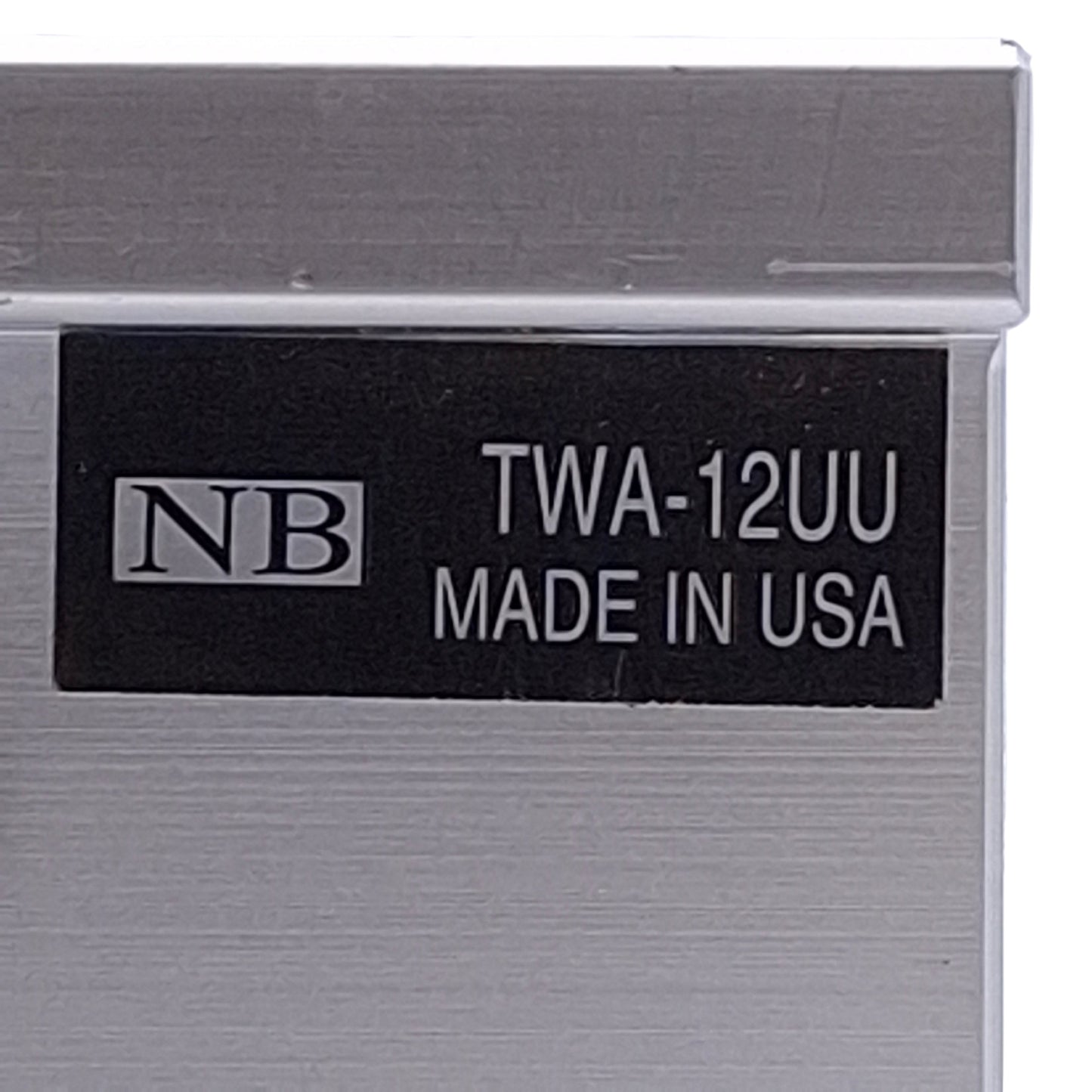 Used Nippon Bearing TWA-12UU Topball Linear Guide Block ø3/4in, 2.75" x 1.75" x 2.06"