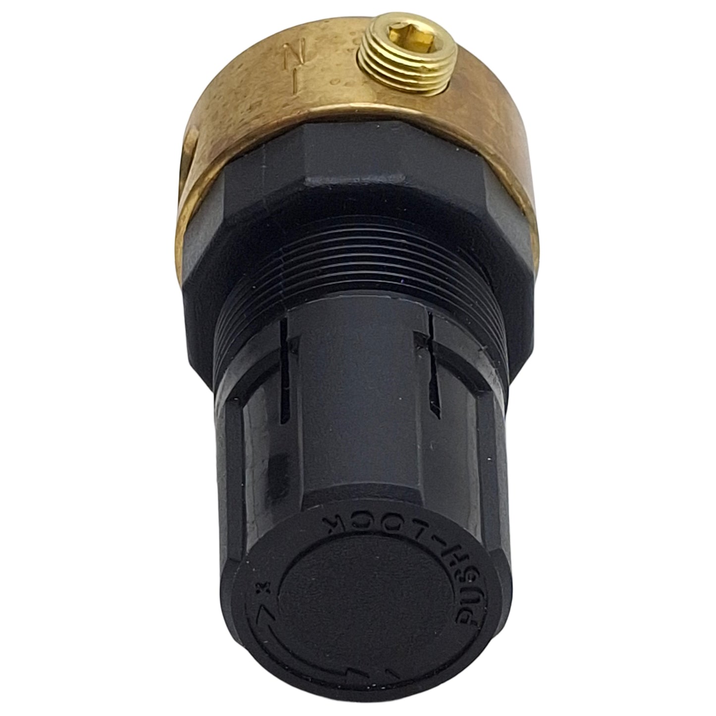 New Parker R364-01BG Miniature Pneumatic Regulator, 1/8in NPT, 0-60psi, 10SCFM