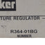 New Parker R364-01BG Miniature Pneumatic Regulator, 1/8in NPT, 0-60psi, 10SCFM