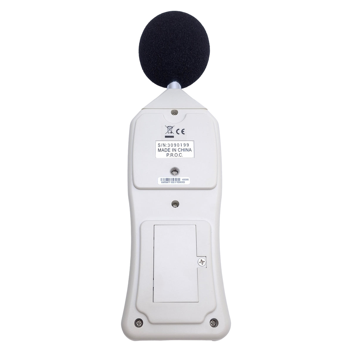 Used Extech 407750 Digital Sound Level Meter w/Case 30-130dB Range, 3-1/2 Digit LCD