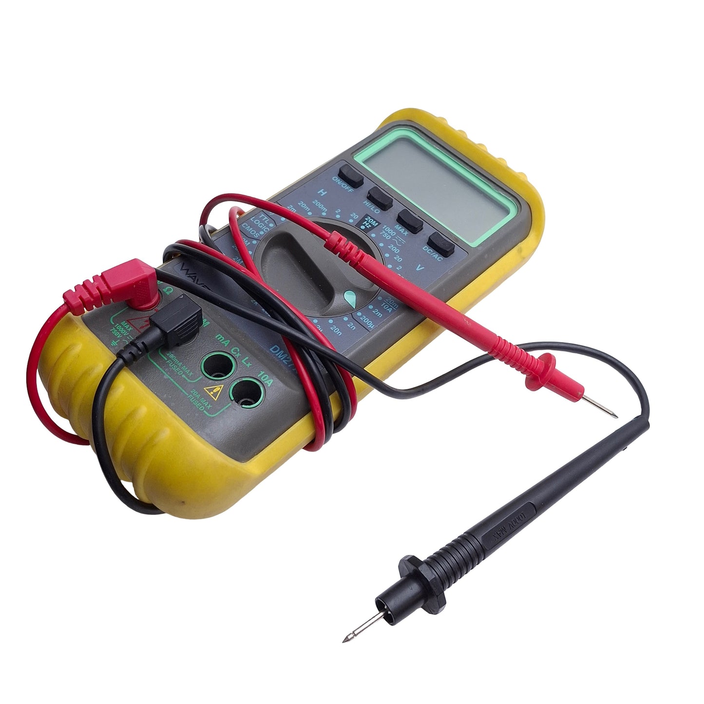 Used Wavetek DM27XT Digital Multimeter, Auto Range, 0.5% DC Accuracy, 1000VDC/750VAC
