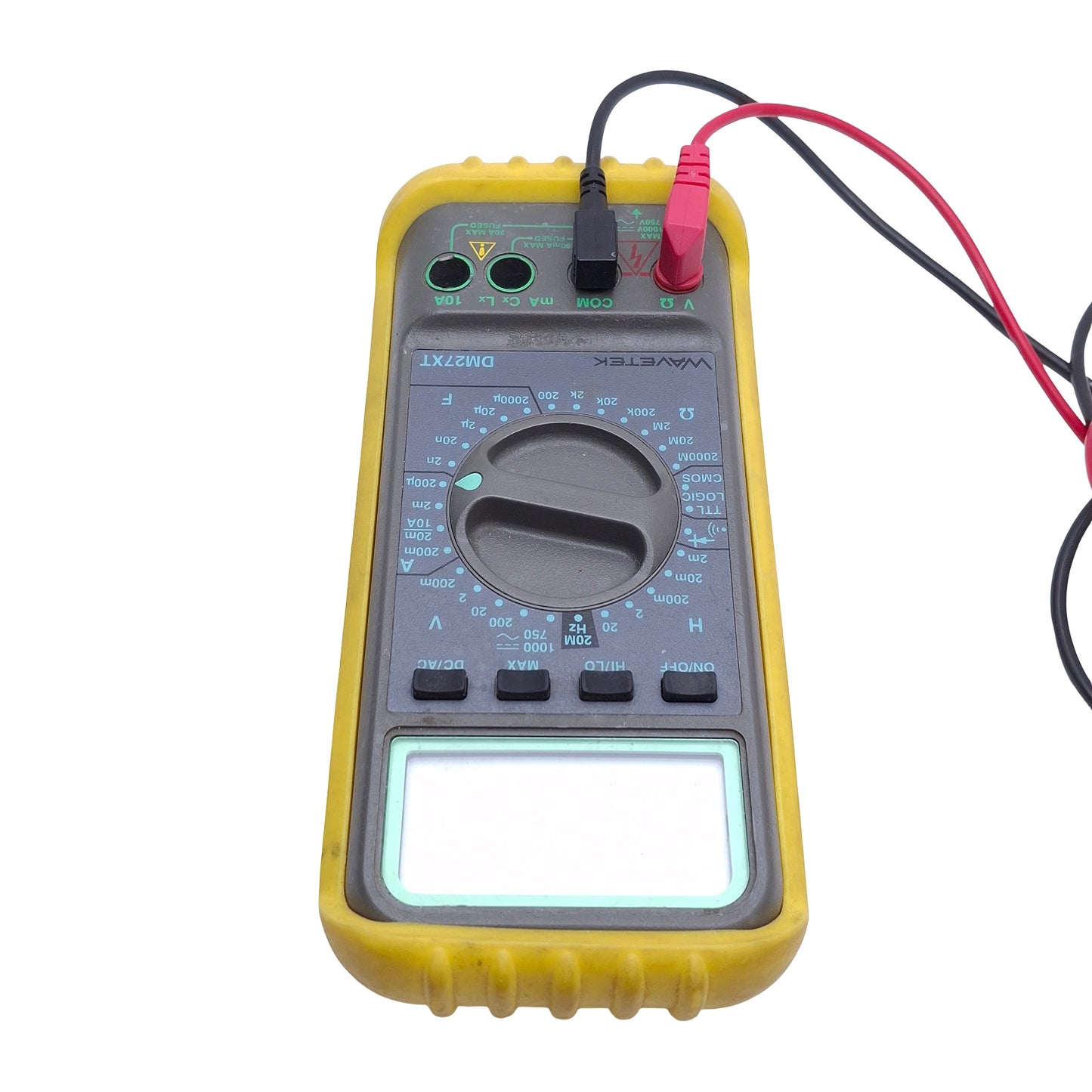 Used Wavetek DM27XT Digital Multimeter, Auto Range, 0.5% DC Accuracy, 1000VDC/750VAC
