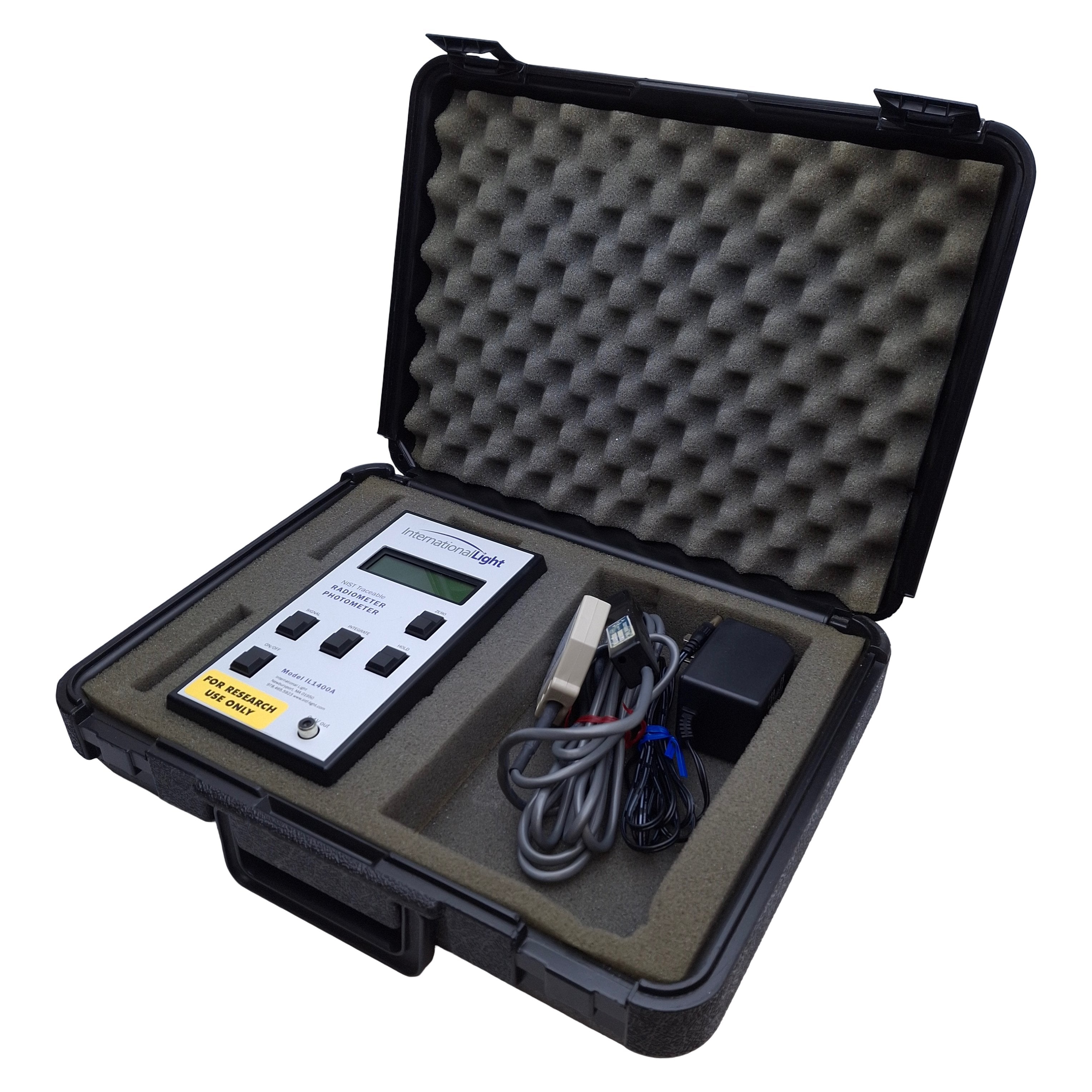 International Light IL1400A Radiometer/Photometer w/Case & SCL110 Dete ...
