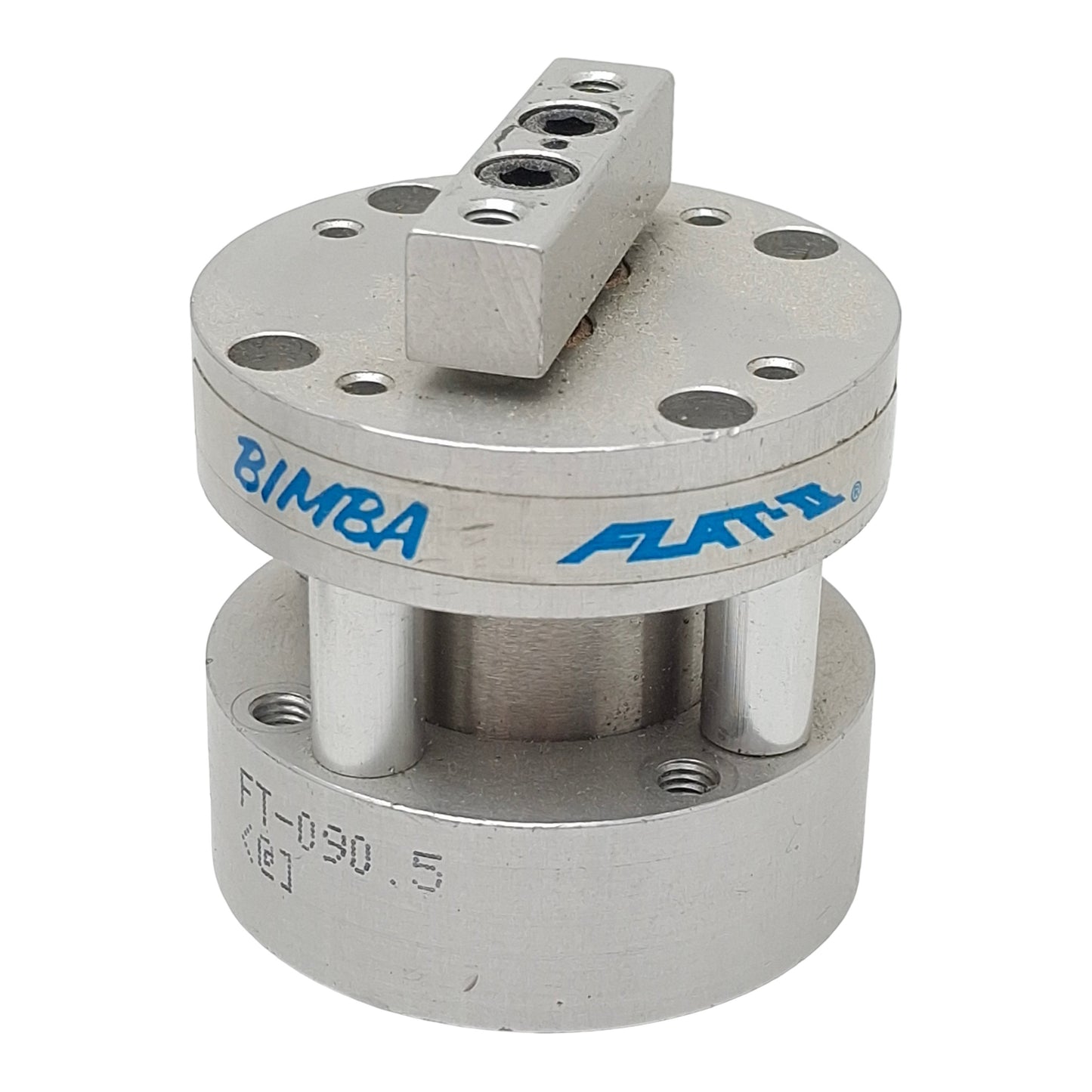 Used Bimba FT-090.5 FLAT-II Compact Cylinder, ø1-1/16in Bore, 0.5in Stroke, 1/8in NPT