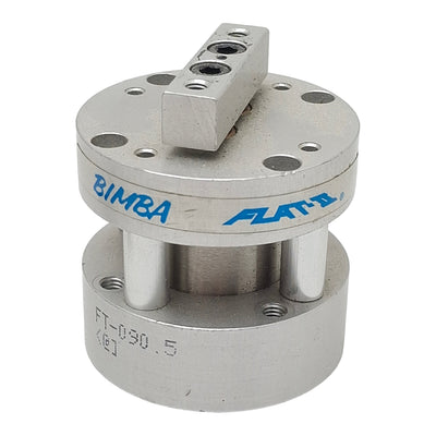 Used Bimba FT-090.5 FLAT-II Compact Cylinder, ø1-1/16in Bore, 0.5in Stroke, 1/8in NPT