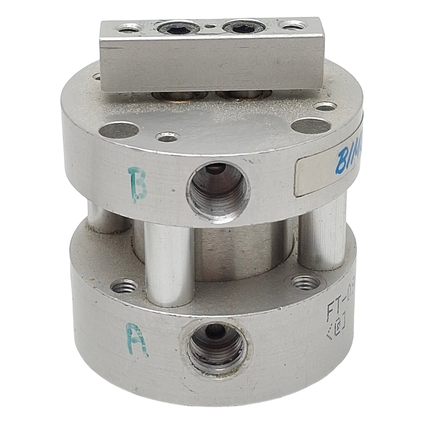 Used Bimba FT-090.5 FLAT-II Compact Cylinder, ø1-1/16in Bore, 0.5in Stroke, 1/8in NPT