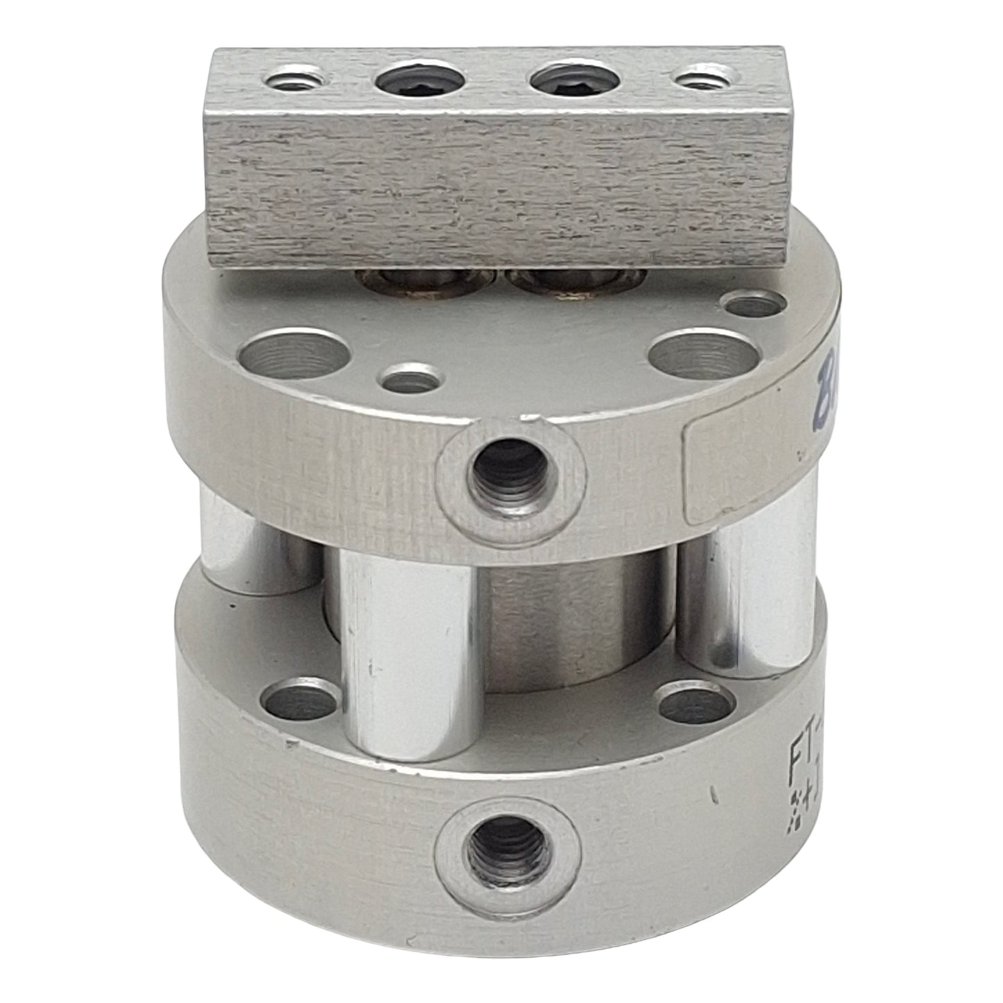 Used Bimba FT-040.375 FLAT-II Compact Cylinder, ø3/4in Bore, 0.375in Stroke, #10-32