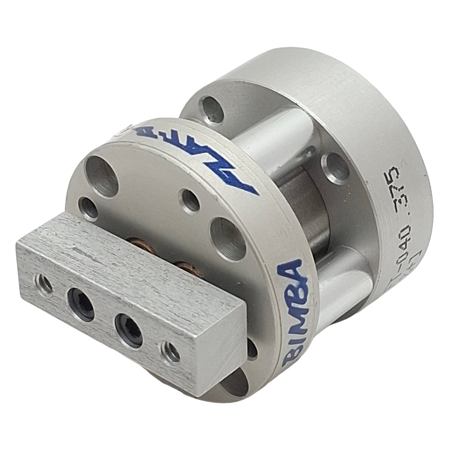 Used Bimba FT-040.375 FLAT-II Compact Cylinder, ø3/4in Bore, 0.375in Stroke, #10-32