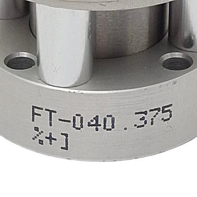 Used Bimba FT-040.375 FLAT-II Compact Cylinder, ø3/4in Bore, 0.375in Stroke, #10-32