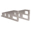Used Parker 100-0160-03 Vertical Mounting Bracket Set, 402LN Series Miniature Table