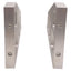 Used Parker 100-0160-03 Vertical Mounting Bracket Set, 402LN Series Miniature Table