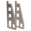 Used Parker 100-0160-03 Vertical Mounting Bracket Set, 402LN Series Miniature Table