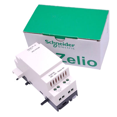 New Schneider Electric SR3XT61BD Expansion Module for Zelio Logic, 4DI 2RO, 24VDC