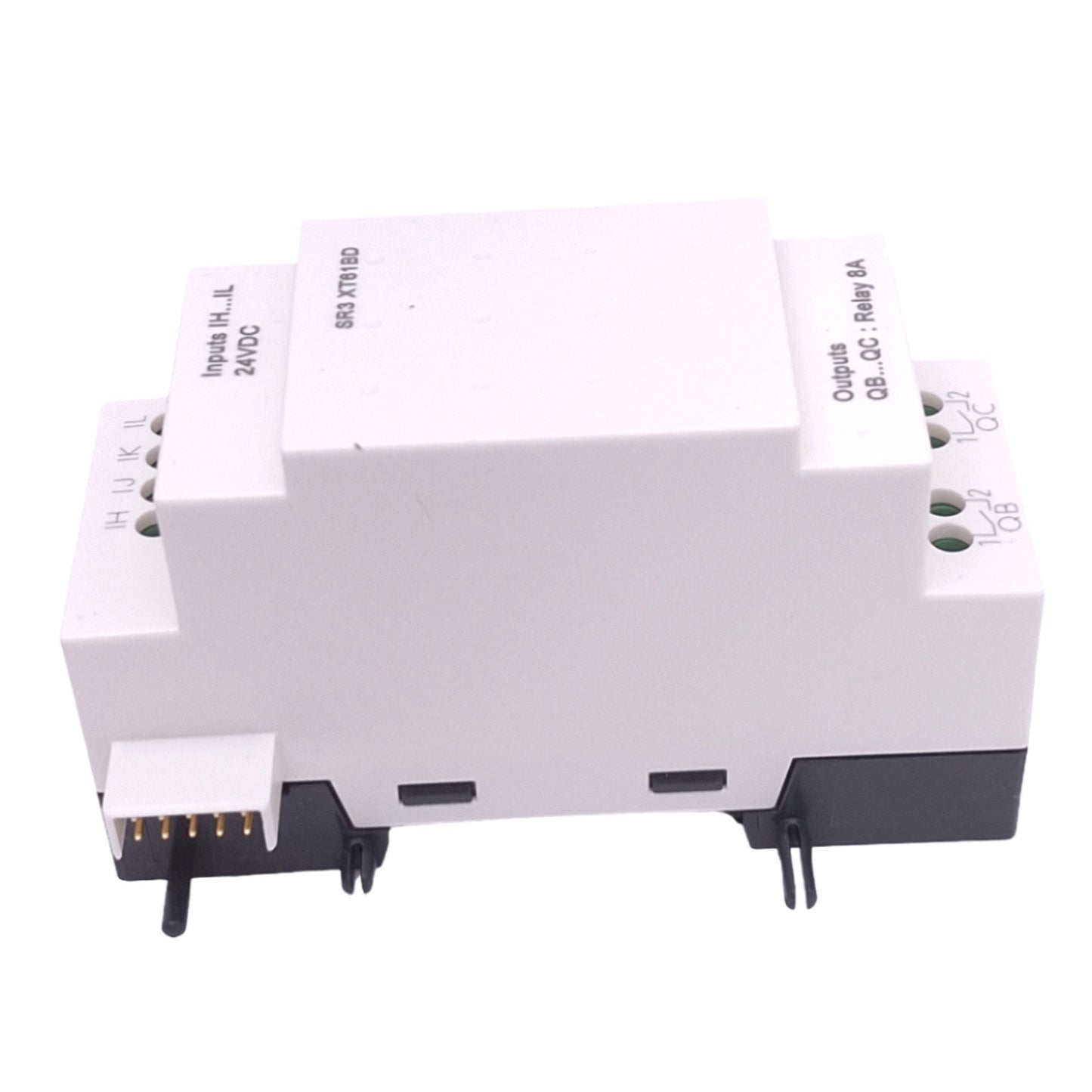 New Schneider Electric SR3XT61BD Expansion Module for Zelio Logic, 4DI 2RO, 24VDC