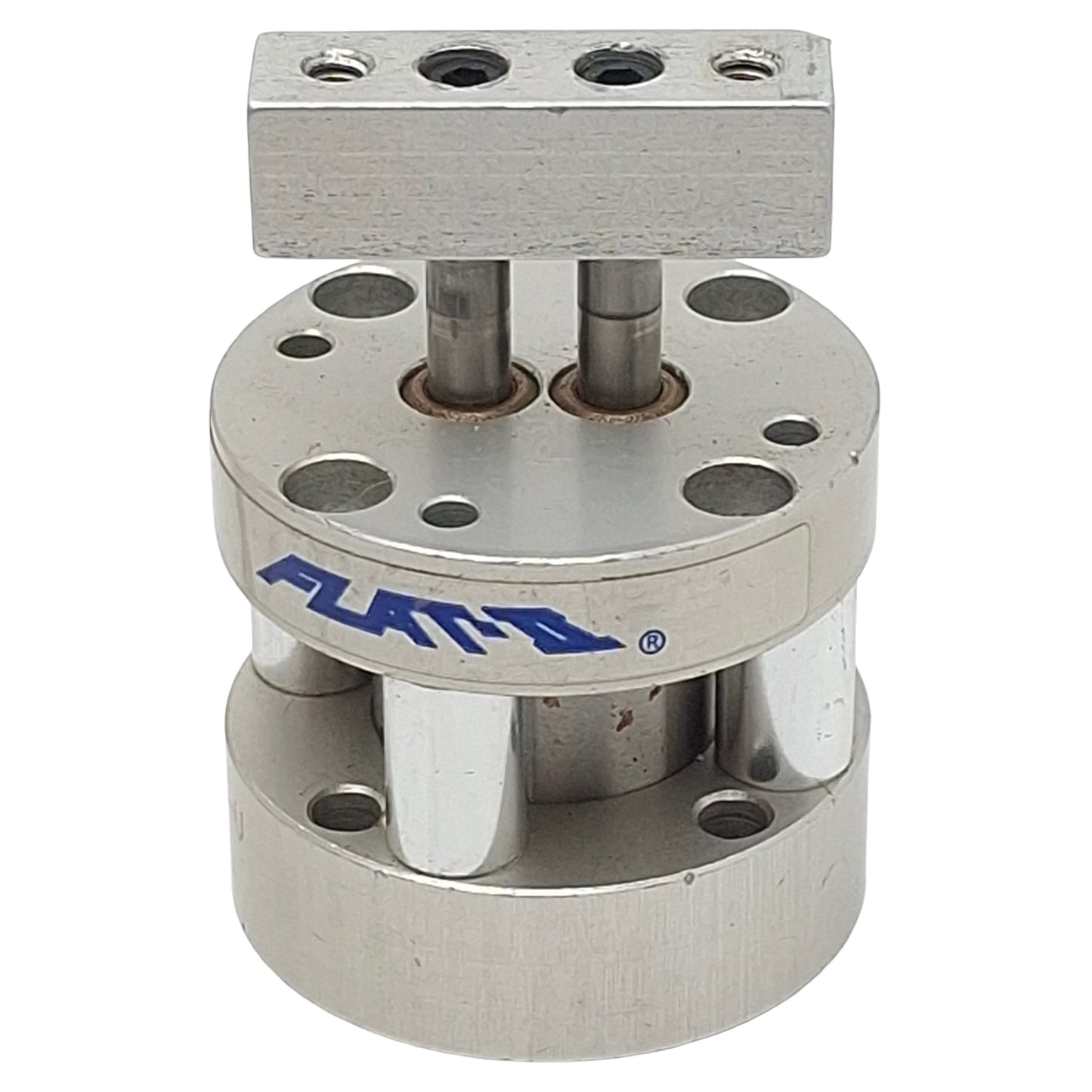 Used Bimba FT-040.375-V FLAT-II Compact Cylinder, ø3/4in Bore, 0.375in Stroke, #10-32